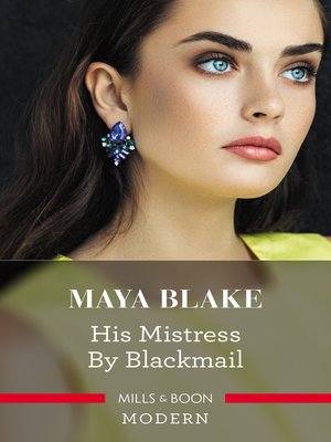 cover image of His Mistress by Blackmail